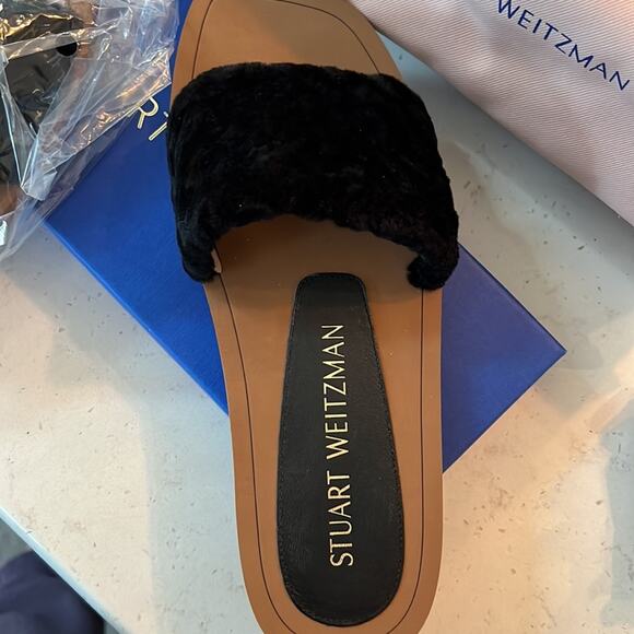 Stuart Weitzman sandals size 10 Includes dustcover, box brand new with tags - Picture 3 of 11